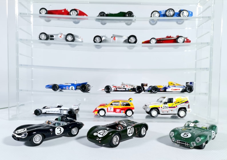 Vitrine Modèles Voiture 1/32, Boîte Rangement Anti-Poussière Vitrine Modèles Voiture 1/32, Boîte Rangement Anti-Poussière