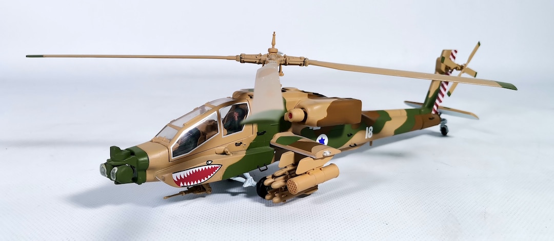 Model Power 1:48 Scale Apache AH-64 ISRAELI CAMOUFLAGE #6442 Model Power 1:48 Scale Apache AH-64 ISRAELI CAMOUFLAGE #6442