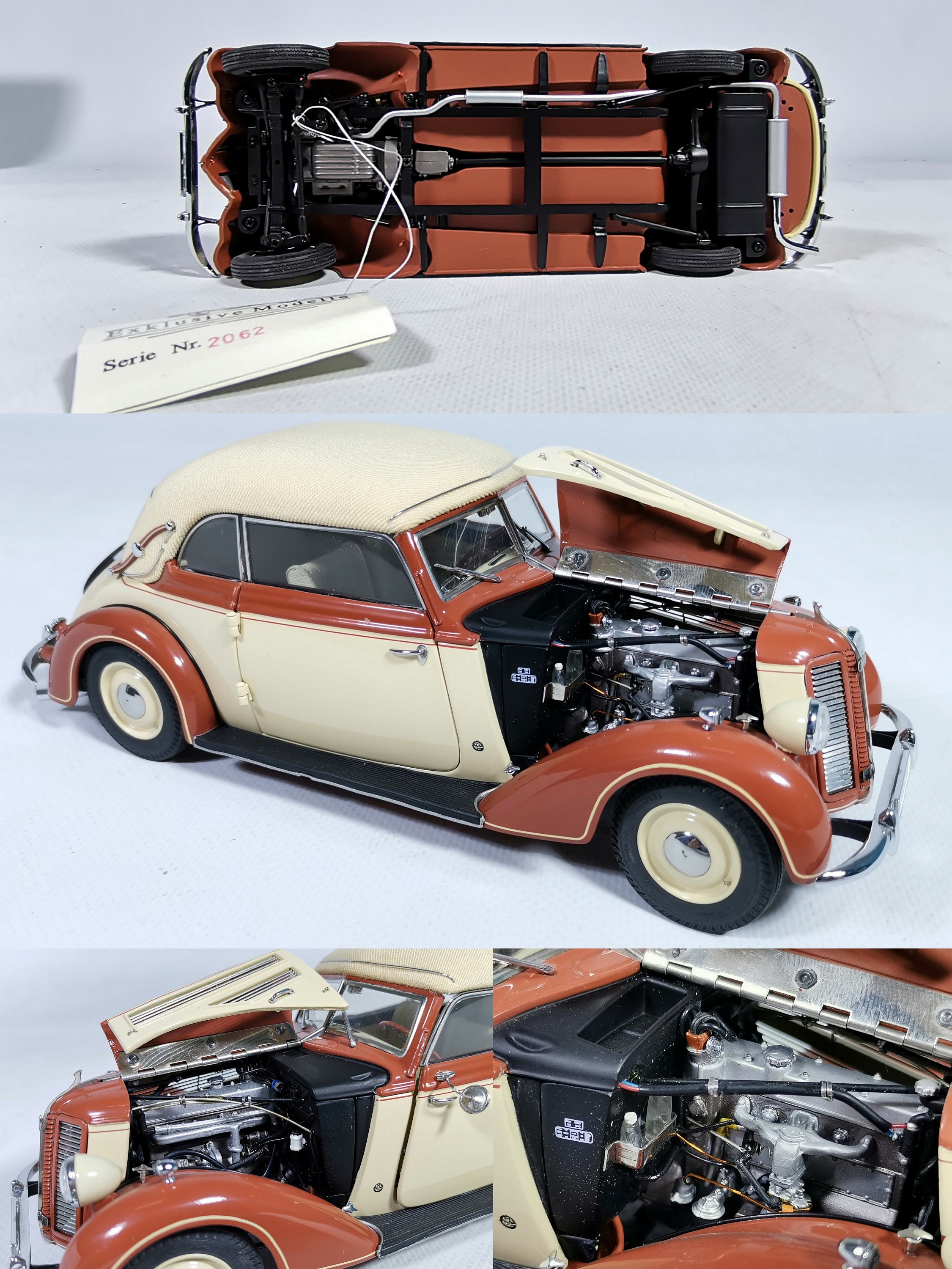 ダイキャストモデルカー 1:24 スケール CMC 1938 - 1940