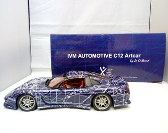 Autoart 1/18 IVM AUTOMOTIVE C12 ARTCAR by Jo Ortland #71014
