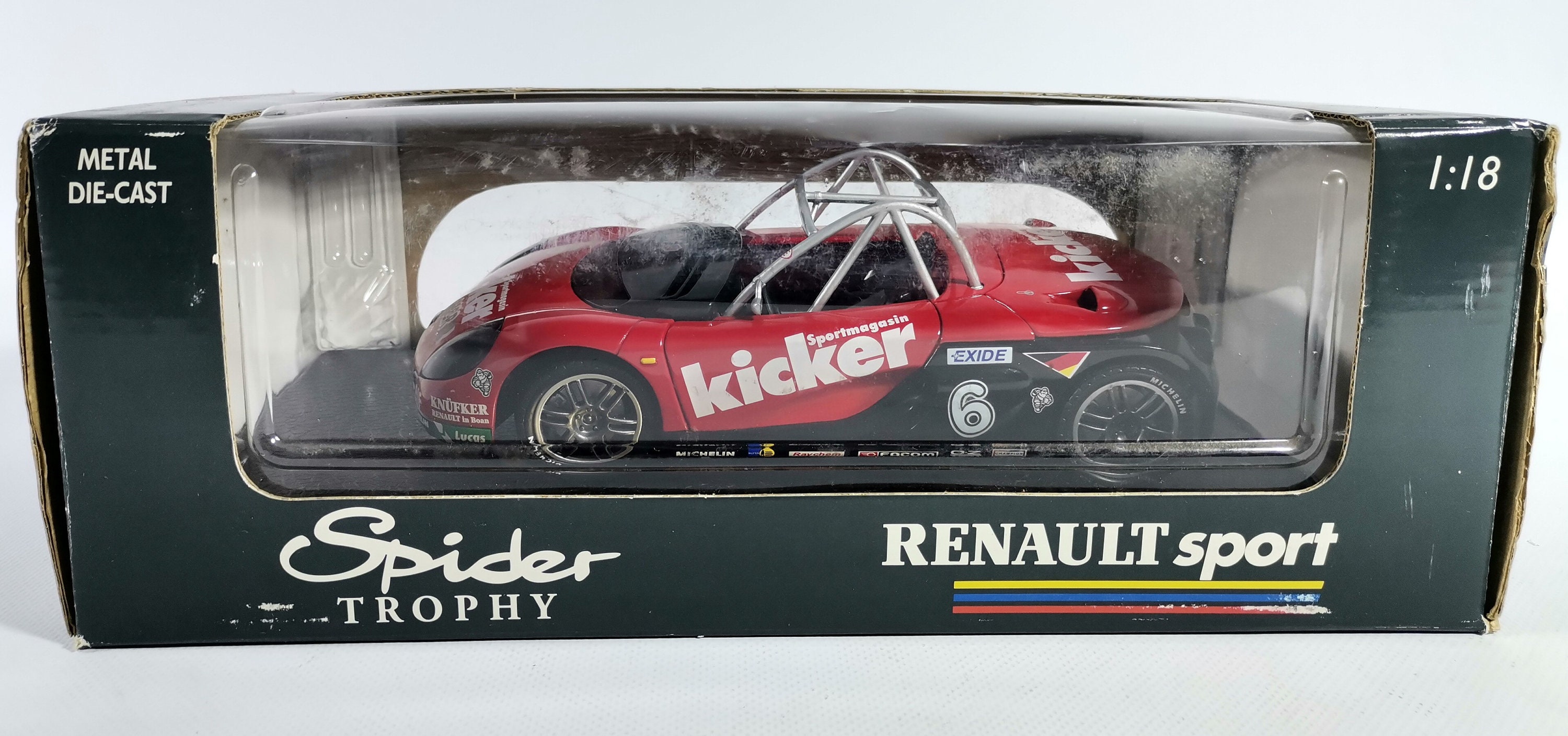 ミニカー 1/18 Renault Sport Spider ANSON Racing Anson Racing Renault Sport Spider 1:18 scale NEW! | eBay