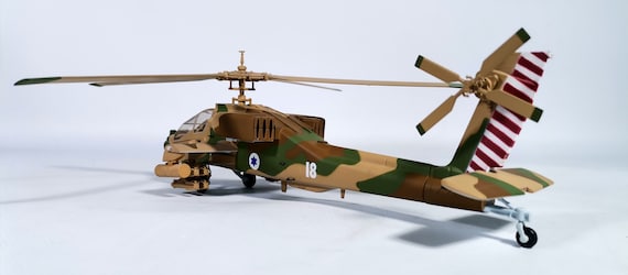 Hughes AH-64 Apache, US Army Gunship Helicopter, Model Power