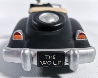 Figurine Résine Tex Avery - Loup Cadillac Noir - Démons Et Merveilles 1999