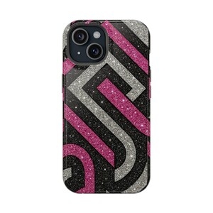Glitter Chevron Magnetic Phone Case: Stylish, Durable Protection