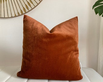 copper colored throw pillows