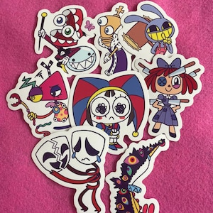 Amazing Digital Circus stickers