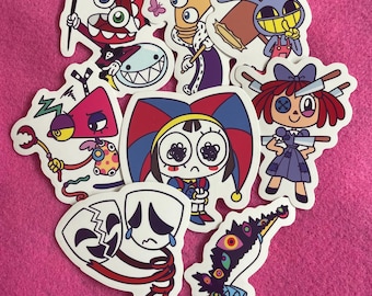 Digital Circus Stickers