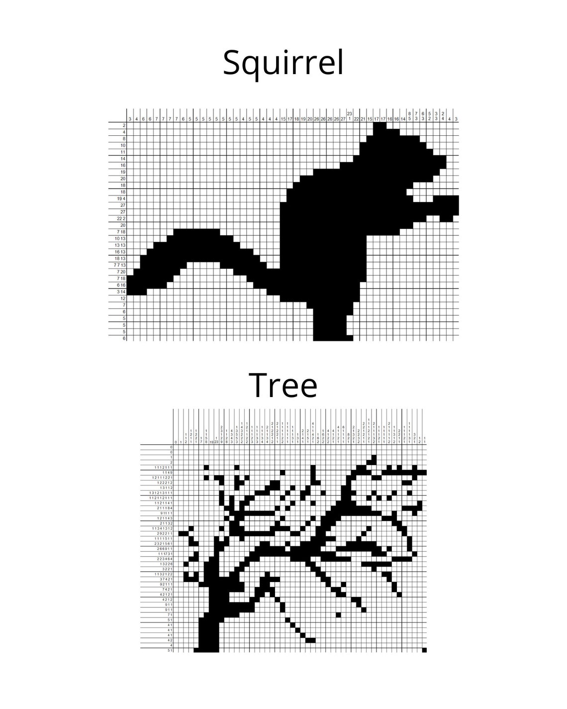 Easy To Hard Nonograms Printable PDF Etsy New Zealand