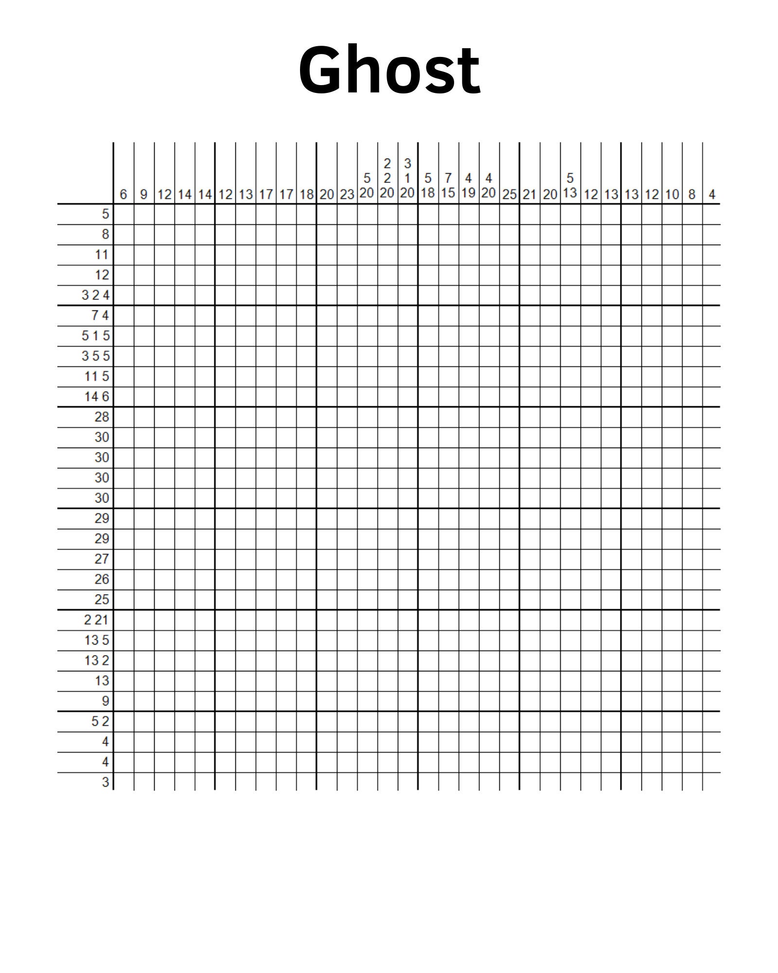 easy-to-hard-nonograms-printable-pdf-etsy