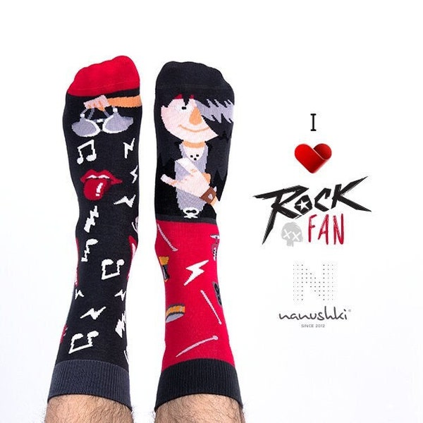 Music socks | Gift for Musician| Cool socks| Crazy Socks| Fancy socks| Gift for heavy metal fan