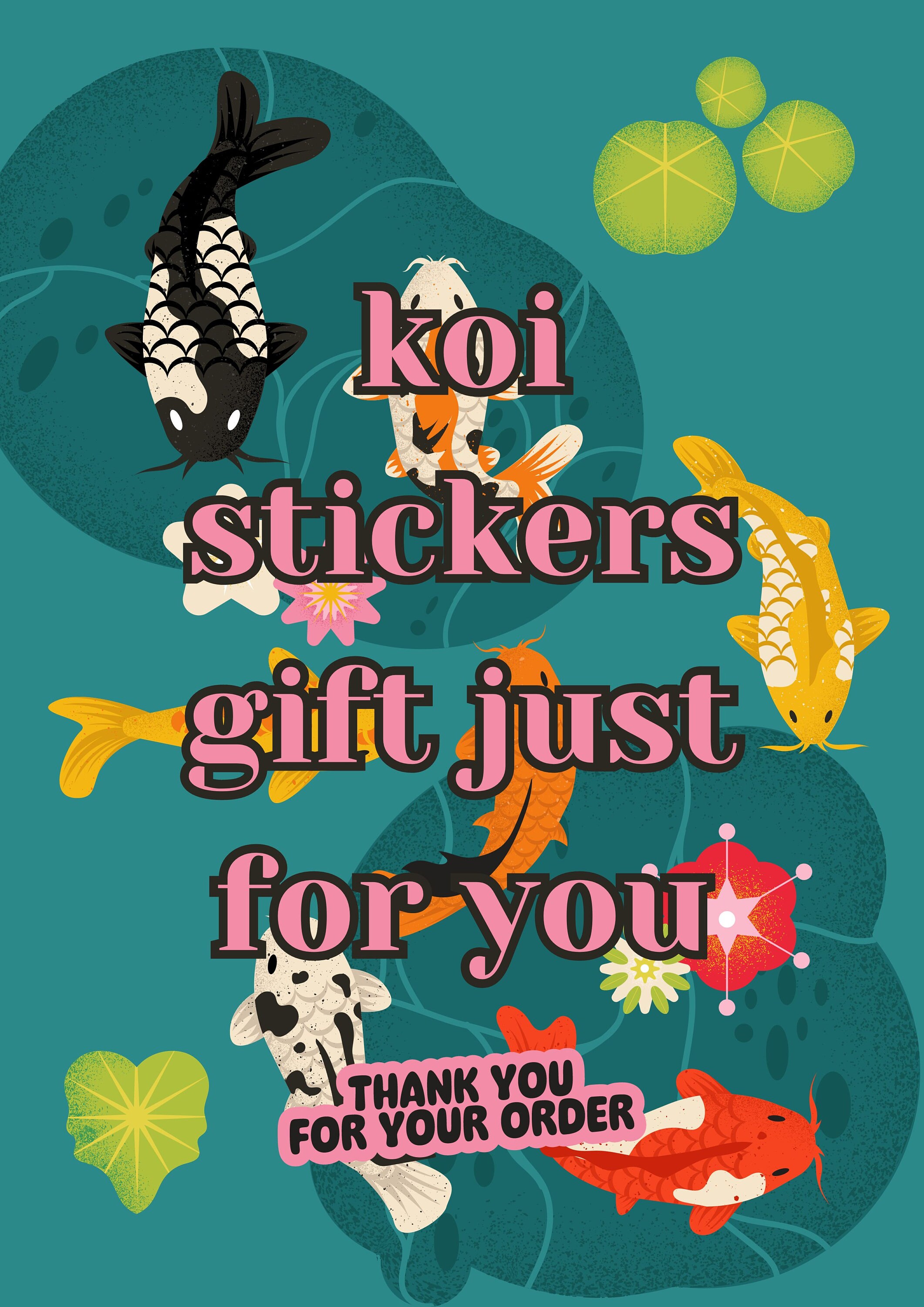 Koi-Fische Coi Karpfen Kalender 2023 Wasserkunst Tiere - Etsy.de