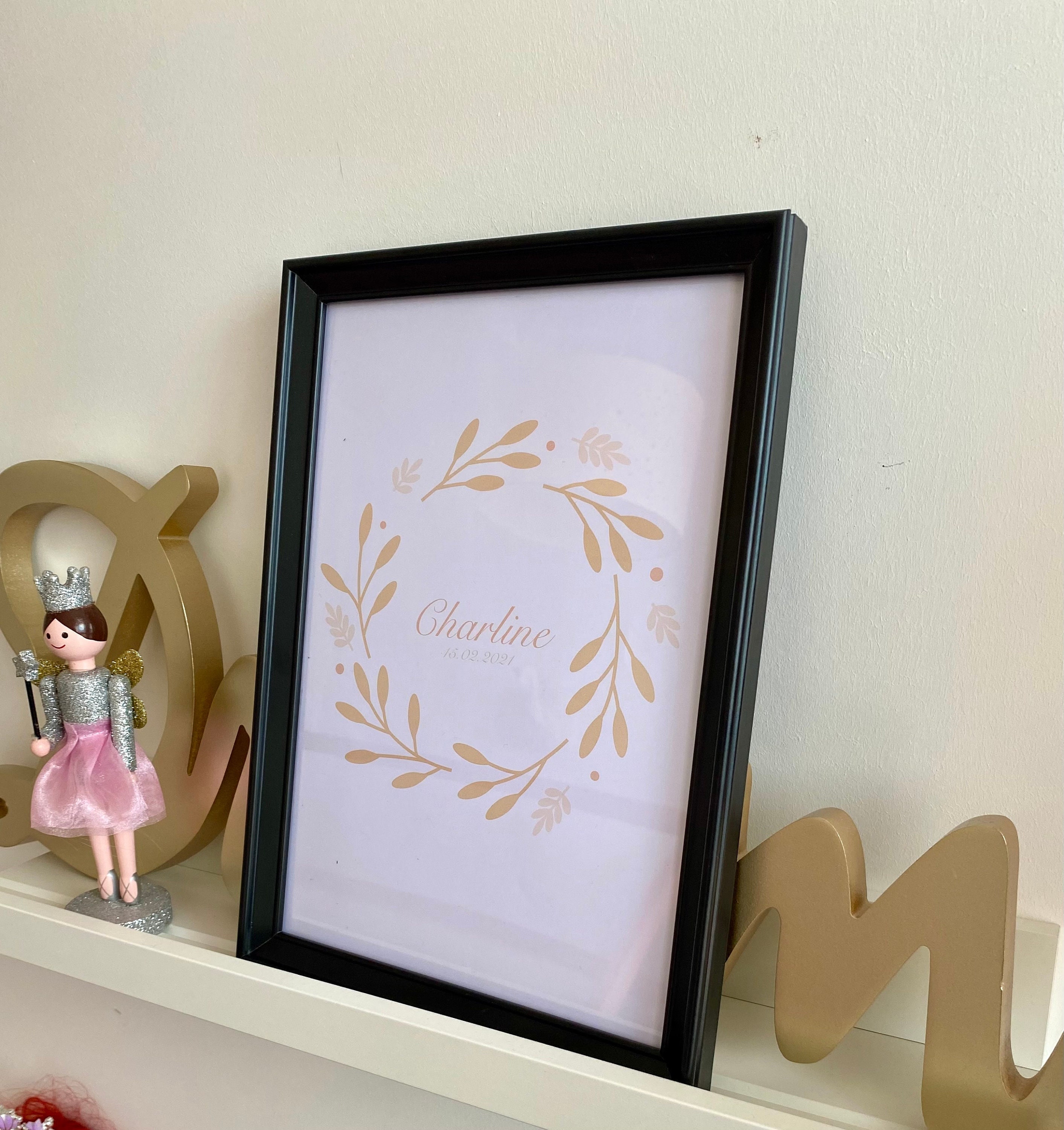 Affiche Personnalisée Petite Fille