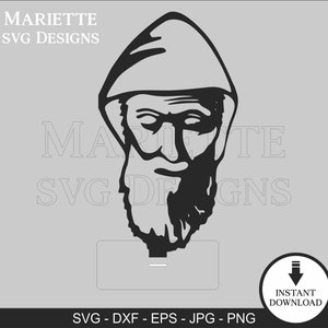 St Charbel Stand SVG | St Charbel Digital File | NATYCHMIASTOWE POBIERANIE
