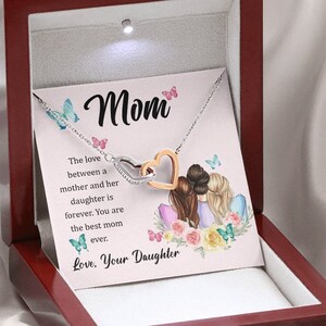 Collana Forever in My Heart per mamma con messaggio personalizzato