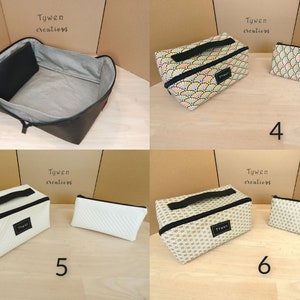 Large foldable waterproof toiletry bag for women and men image 3