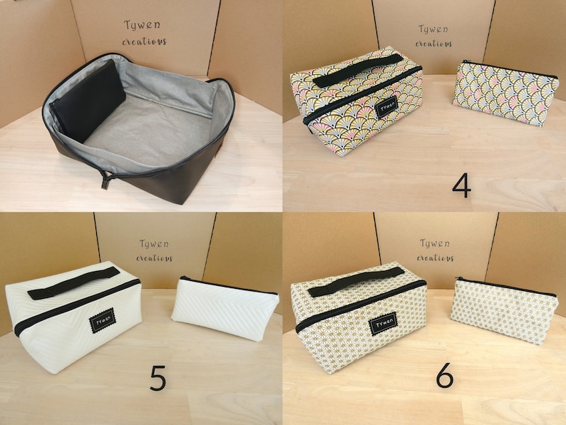 Large foldable waterproof toiletry bag for women and men image 3