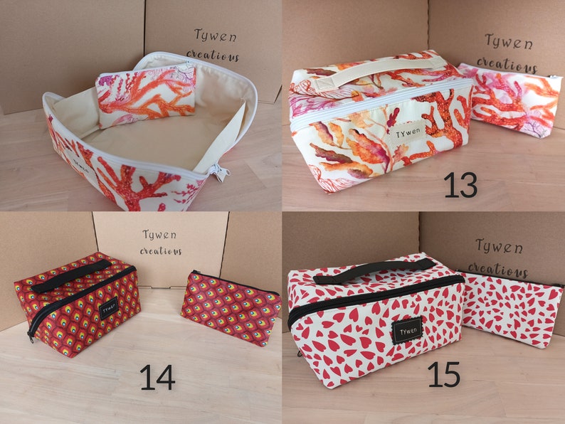 Large foldable waterproof toiletry bag for women and men image 6