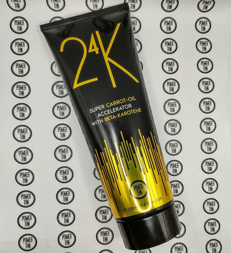 Power Tan 24K Super Carrot Oil Sunbed Tanning Accelerator Etsy Canada