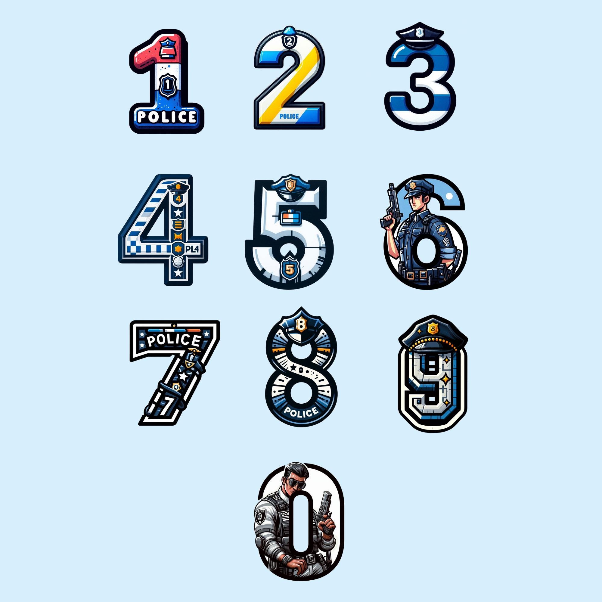 Police Letter Pattern Police Font, Alphabet With Police Design, Police Letters as Png - Etsy