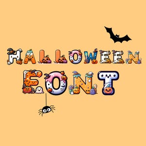 ハロウィンフォント、ハロウィンフォント、ハロウィン文字PNG