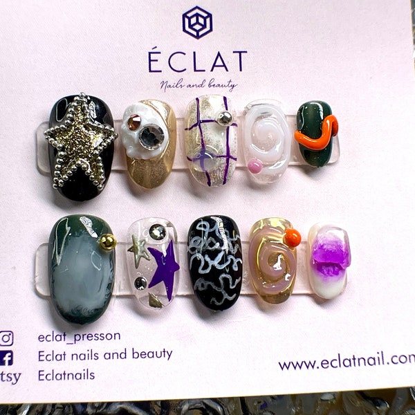 3d Nail Art - Etsy