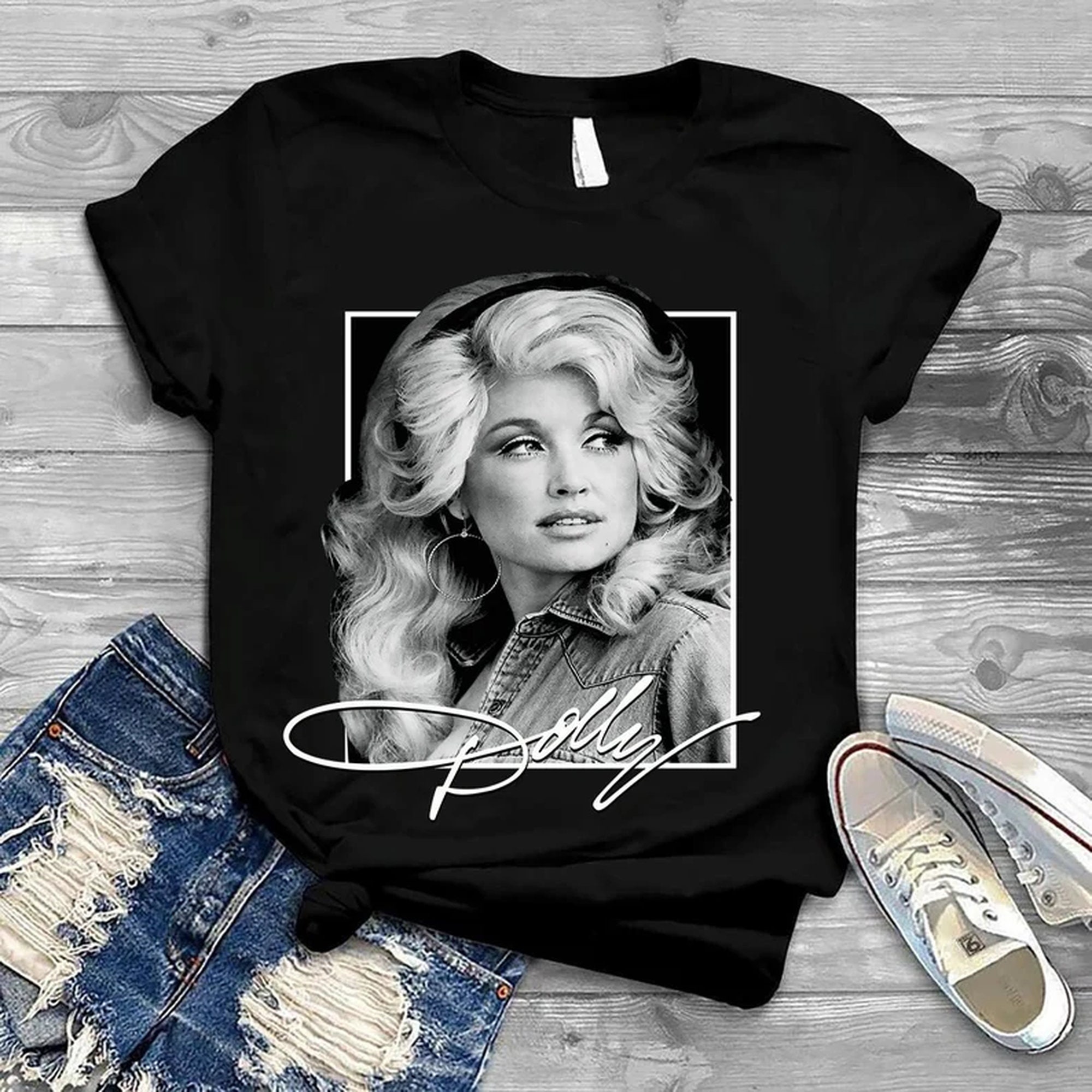 Discover T-shirt Vintage Dolly Parton, Chemise Dolly