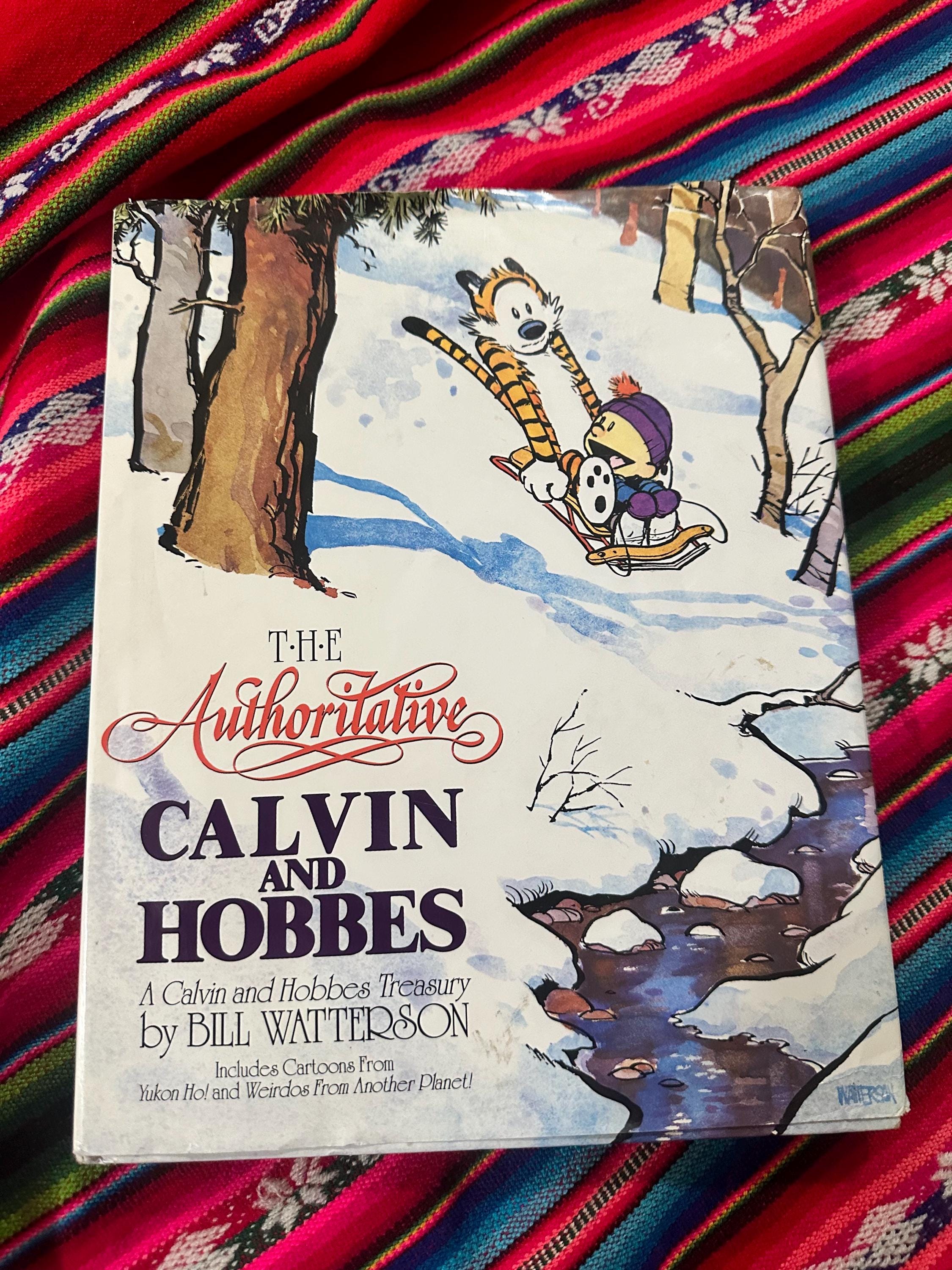 RARE VINTAGE The Authoritative Calvin And Hobbes by Bill Watterson 1990 Edition