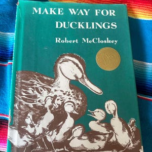 VERY RARE *** SIGNED *** Make Way for Ducklings by Robert McCloskey 1969 edition