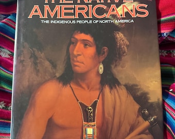 RARE VINTAGE The Native Americans The Indigenous People of North America Colin Taylor Salamander Books 1st Edition 3rd Printing 1991 HCDJ