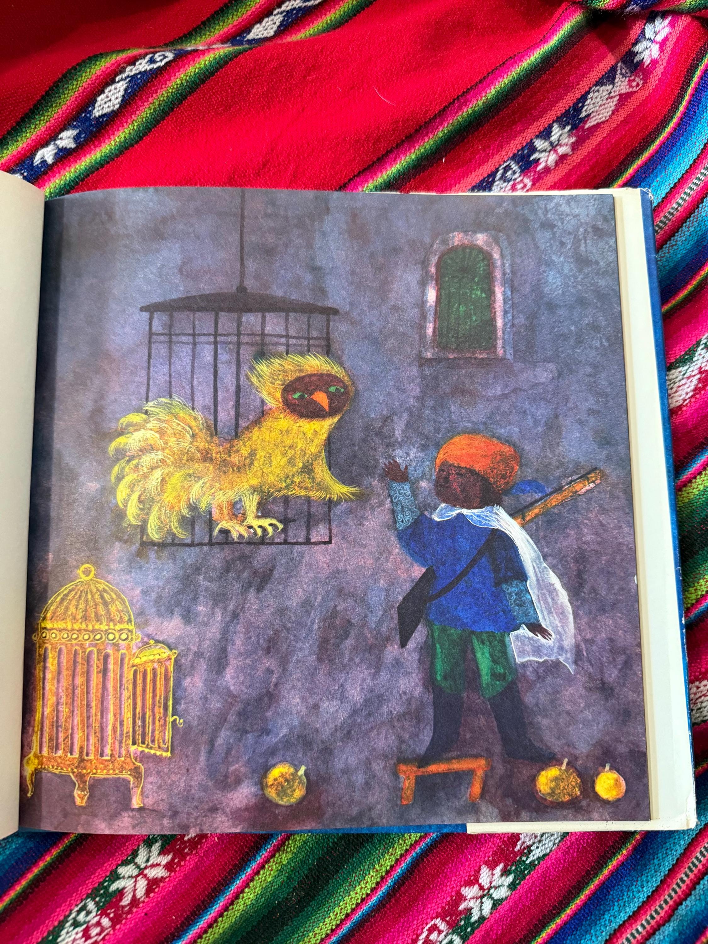 RARE VINTAGE the Golden Bird the Brothers Grimm Illus by Lilo