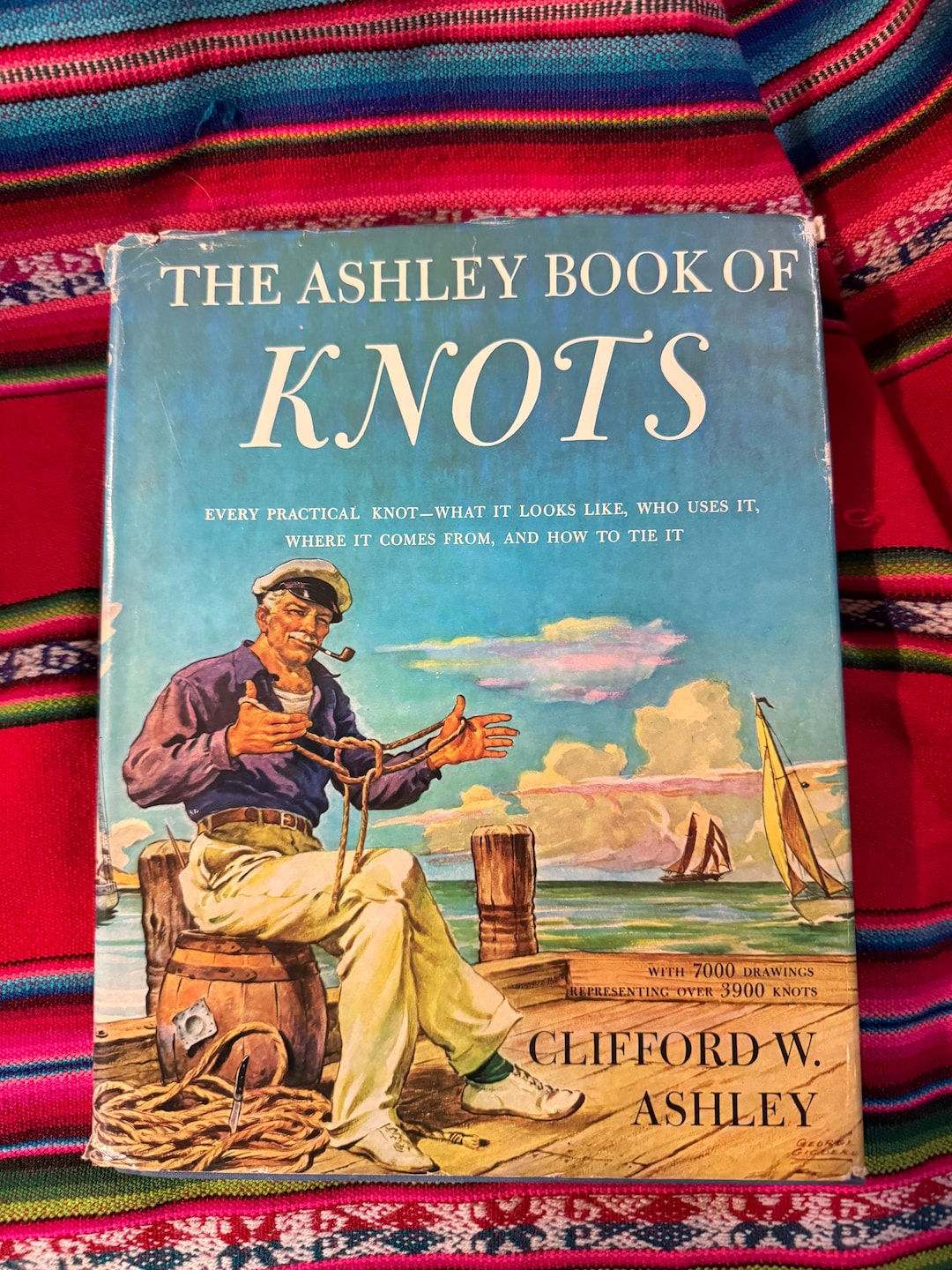 EXTREMELY RARE VINTAGE the Ashley Book of Knots Clifford W. Ashley