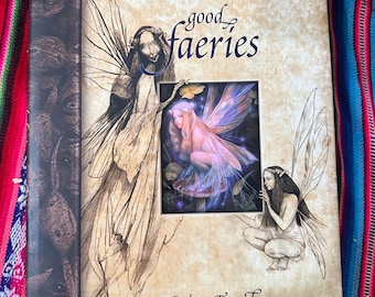 RARE VINTAGE Good Faeries/Bad Faeries by Brian Froud First Edition First Printing 1998