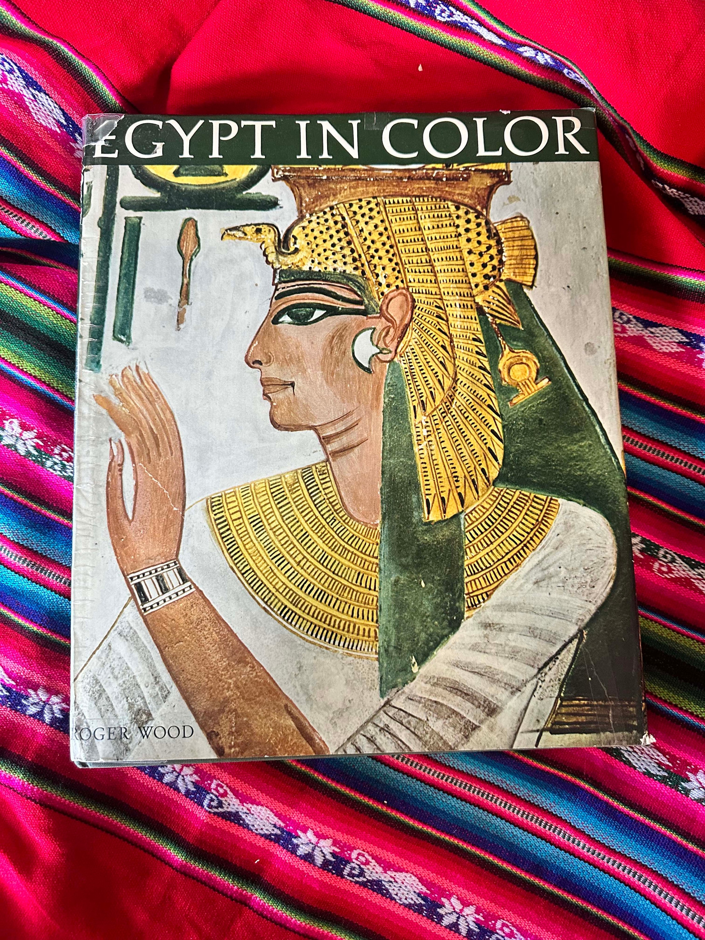 VERY RARE Egypt in Color by Roger Wood First Edition 1964 - Etsy