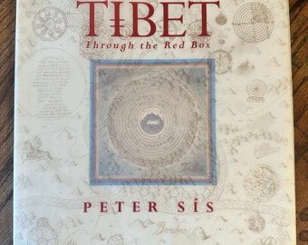 Tibet Through the Red Box by Peter Sis FIRST EDITION 1998