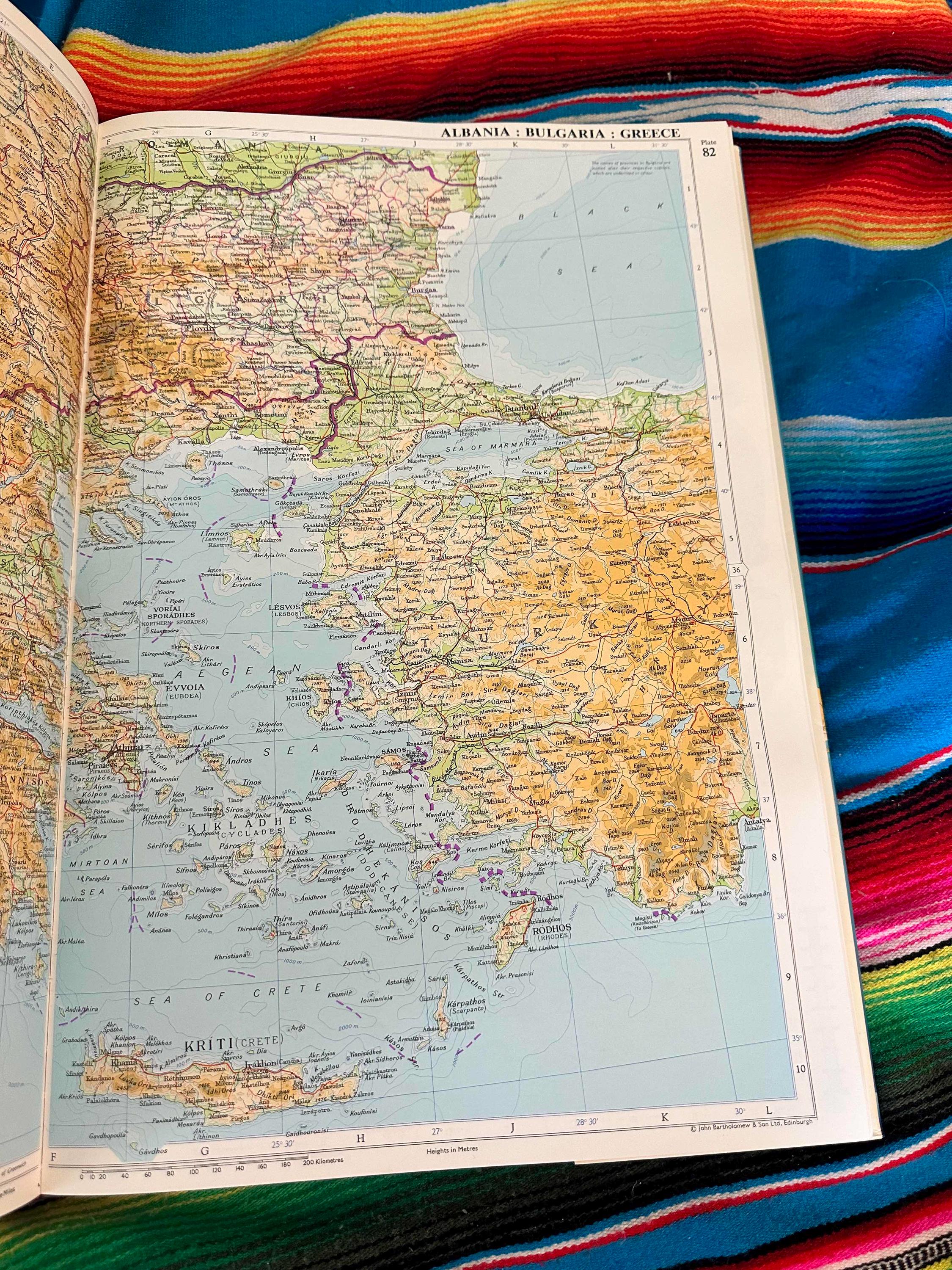 希少品！ TALES OF TOMORROW No.7 AtLast & Co. The Times Atlas of the World: 7th Comprehensive Edition