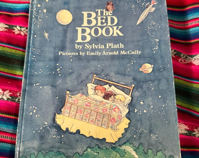 RARE VINTAGE the Bed Book Sylvia Plath Emily Arnold Mccully