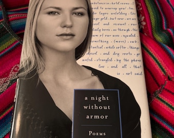 RARE VINTAGE a night without armor Poems Jewel 1998 1st Edition 17th Printing HCDJ
