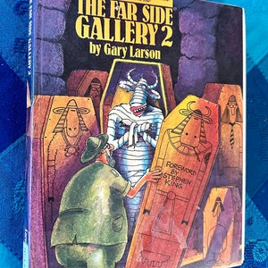 VERY RARE The Far Side Gallery 2 by Gary Larson hardcover Vintage 1980s