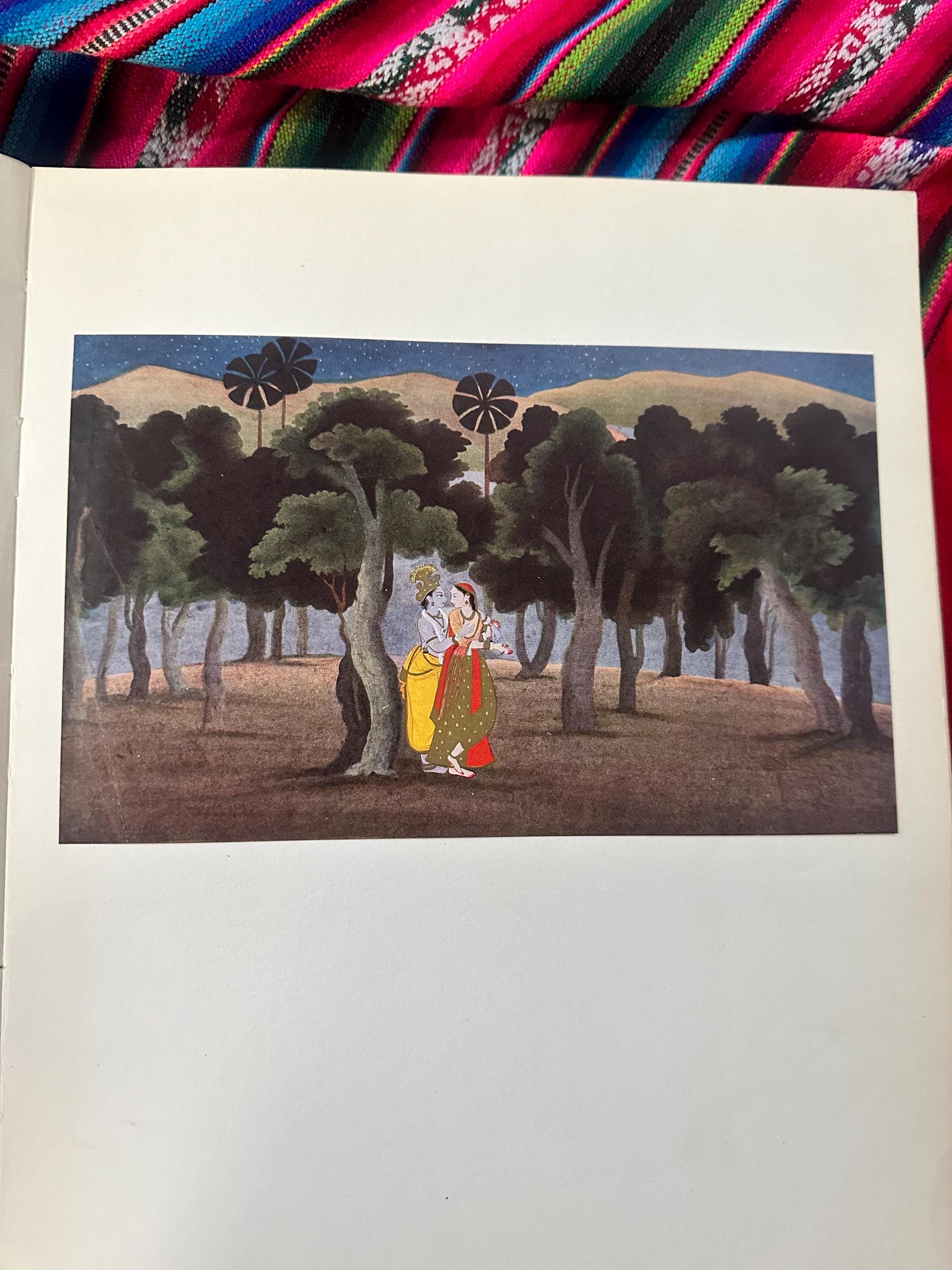 RARE VINTAGE Kangra Paintings of the Gita Govinda First Edition RARE VINTAGE Kangra Paintings of the Gita Govinda First Edition