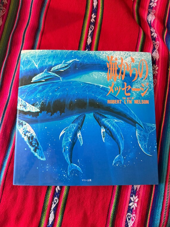 RARE VINTAGE A Message From the Ocean- the Art of Robert Lynn