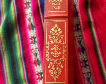 RARE VINTAGE the Brothers Grimm - One Hundred Fairy Tales Franklin