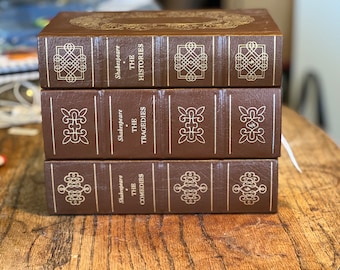 The Comedies/The Tragedies/The Histories by William Shakespeare Three Volume Set Eaton Press 1980