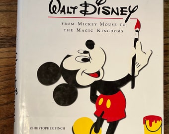 The Art of Walt Disney- Christopher Finch 1983 Edition - Etsy