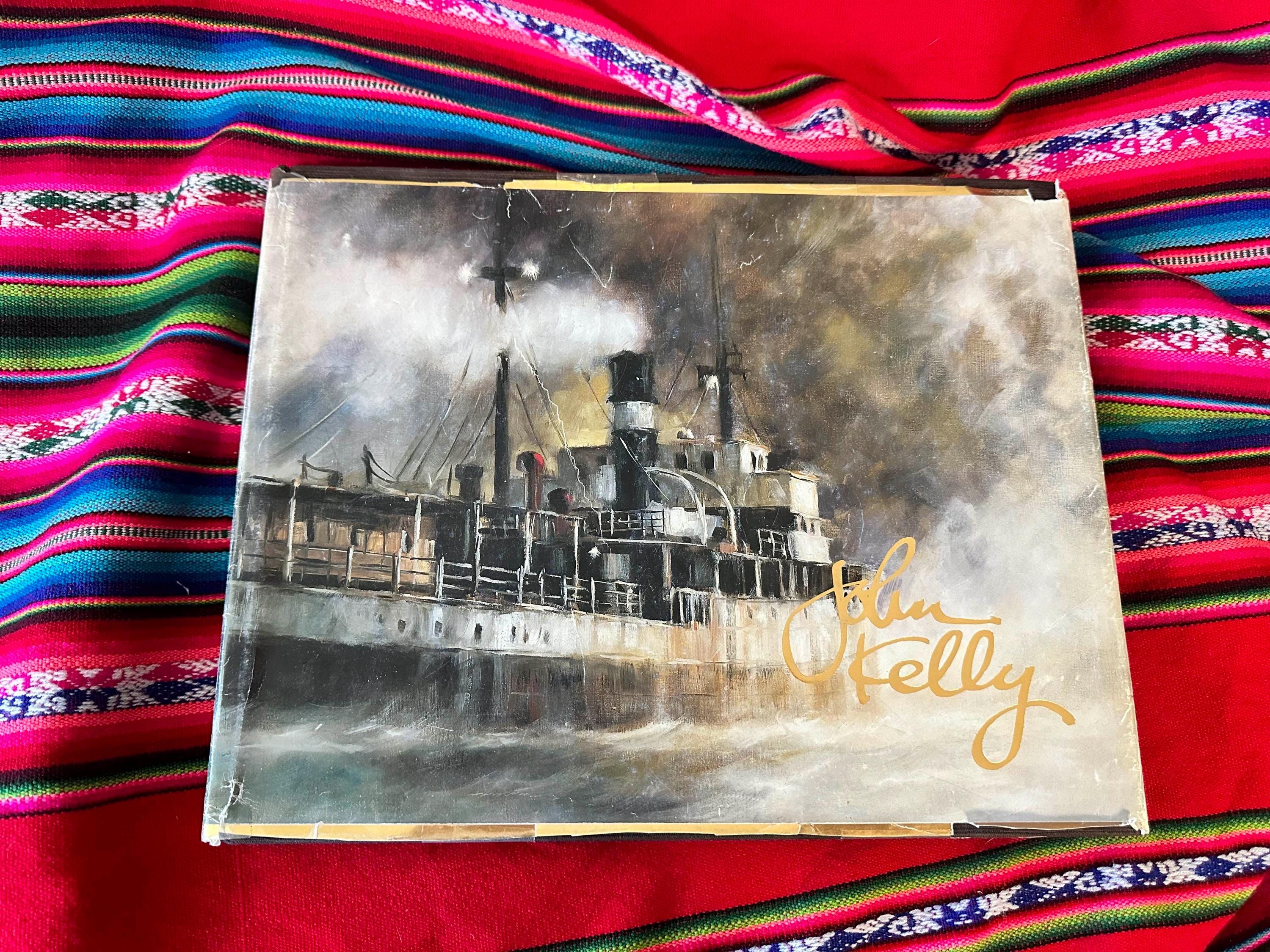 RARE VINTAGE *** SIGNED *** John Kelly Large Art Book 1984 - Etsy