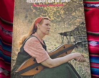 RARE VINTAGE ***SIGNED*** Jean Ritchie Celebration of Life here songs…her poems 1971