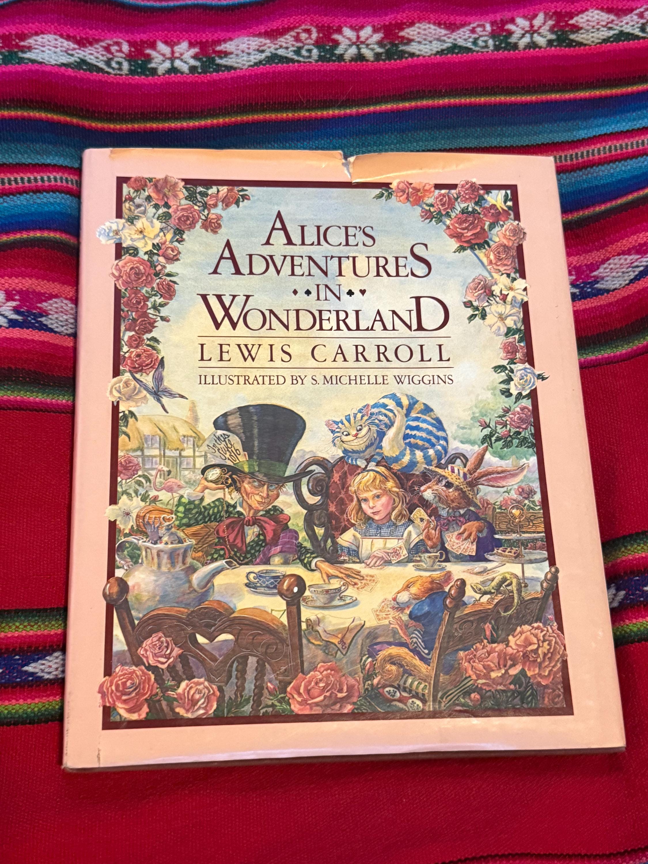 RARE VINTAGE Alice's Adventures in Wonderland Lewis Carroll