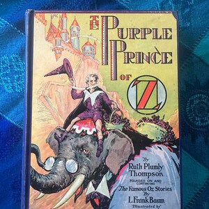 The Purple Prince of Oz - RARE VINTAGE First Edition 1932 - Etsy