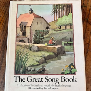 The Great Song Book illustrated by Tomi Ungerer VINTAGE 70s