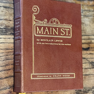 Main St. by Sinclair Lewis EASTON PRESS edition 1965
