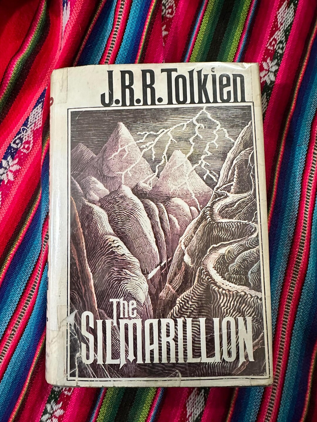 RARE VINTAGE the Silmarillion by JRR Tolkien First American Edition ...